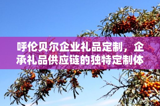 呼伦贝尔企业礼品定制，企承礼品供应链的独特定制体验